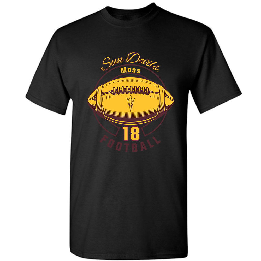 Arizona State - NCAA Football : Jalen Moss - Classic Fashion Shersey T-Shirt-0