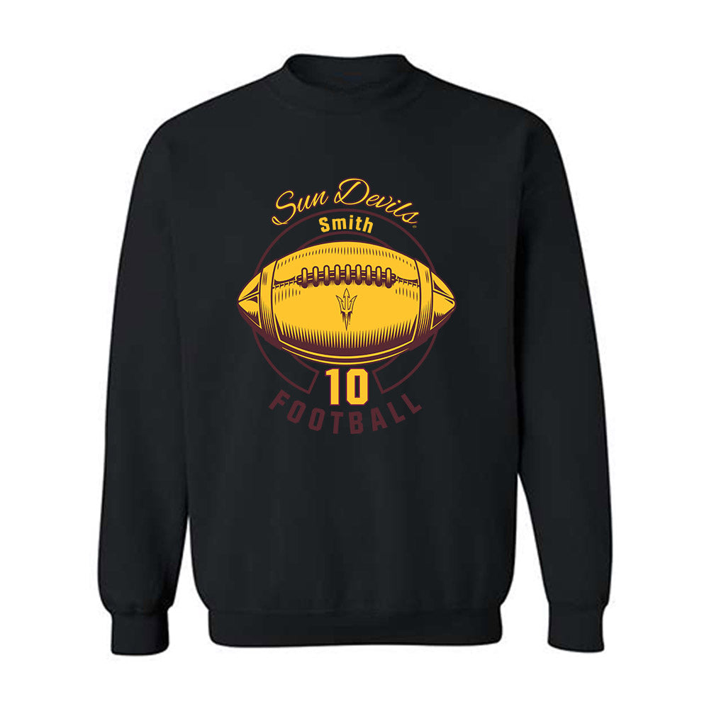 Arizona State - NCAA Football : Clayton Smith - Classic Fashion Shersey Crewneck Sweatshirt-0