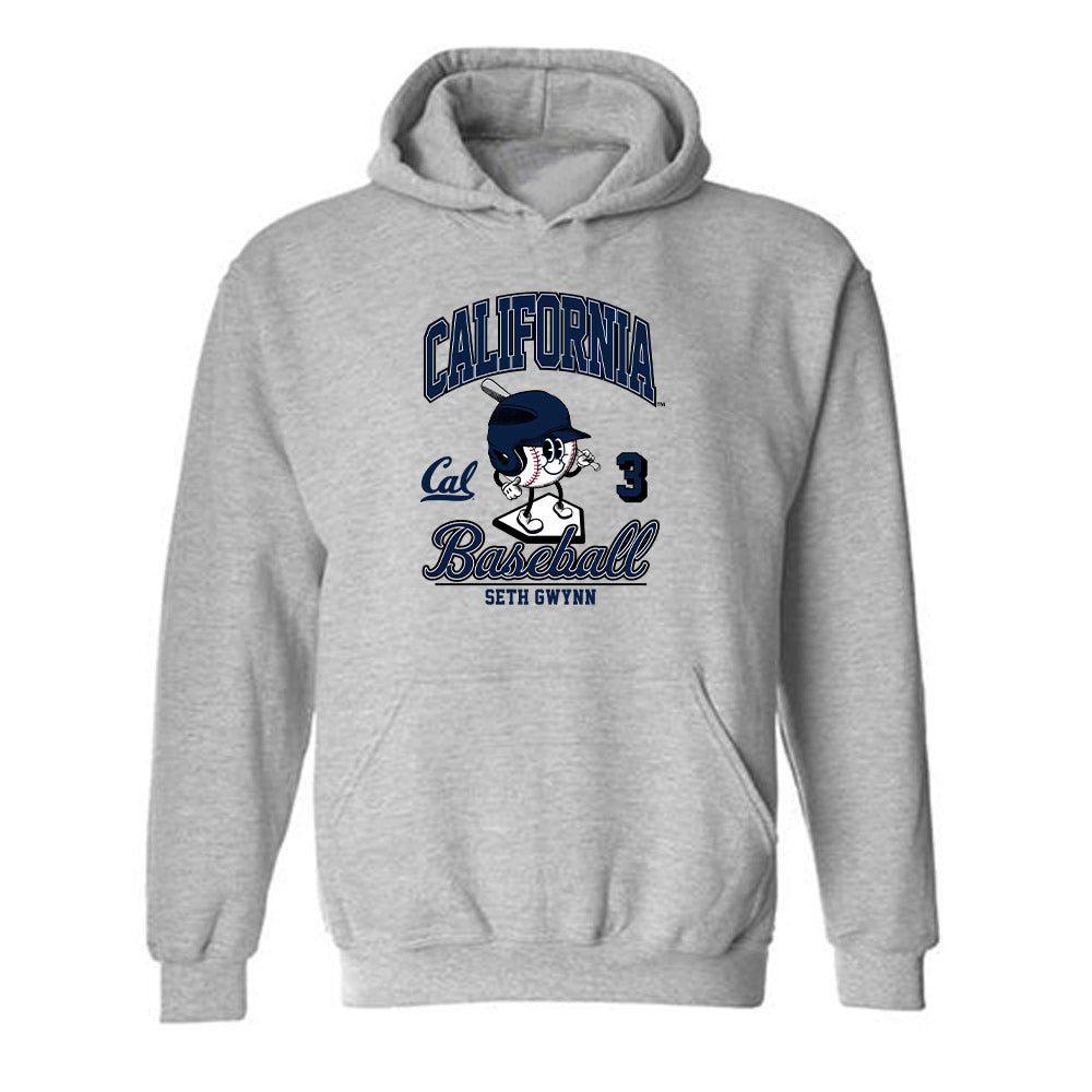UC Berkeley - NCAA Baseball : Seth Gwynn - Fashion Shersey Hooded Sweatshirt
