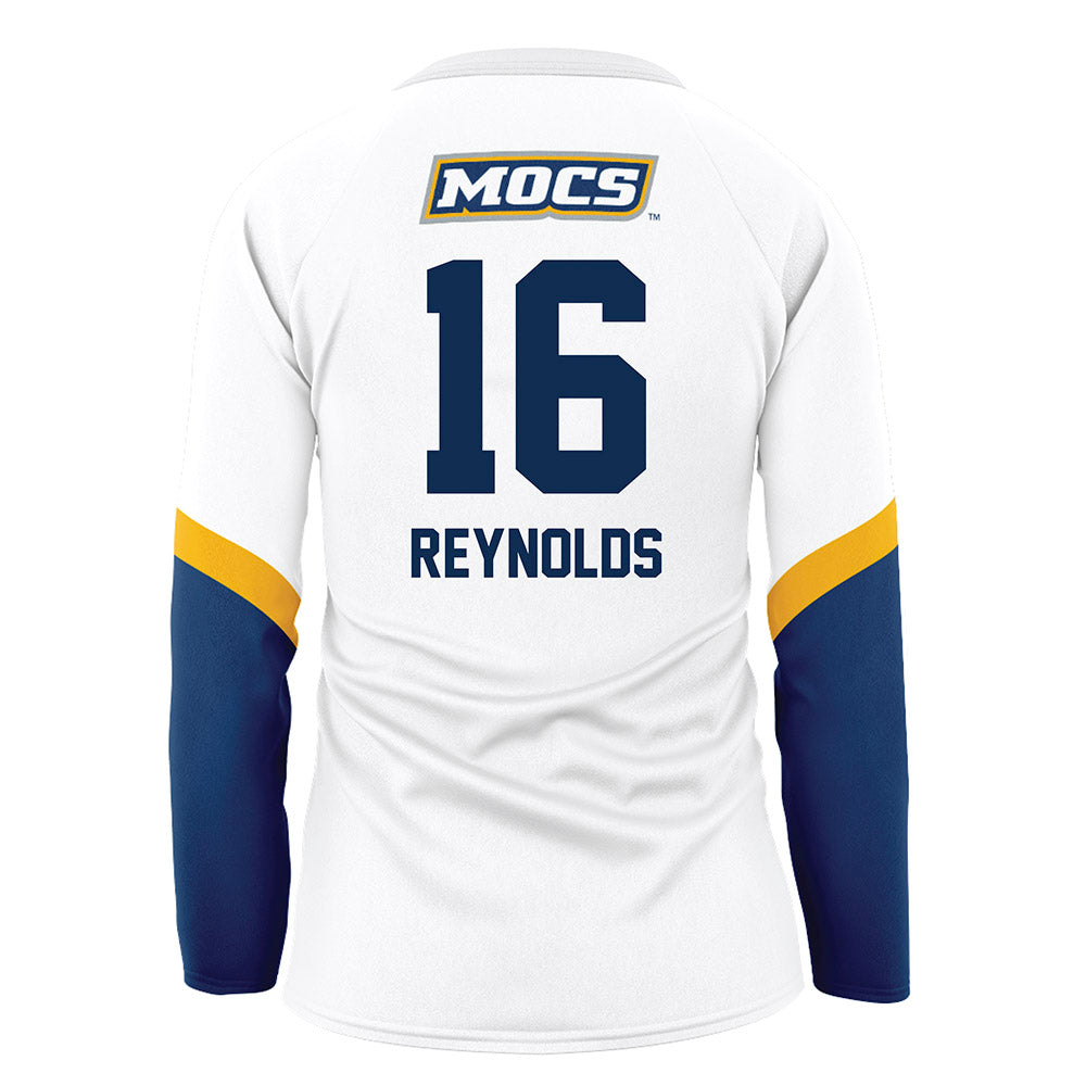 UTC - NCAA Women's Volleyball : Ashley Reynolds - White Volleyball Jersey-1