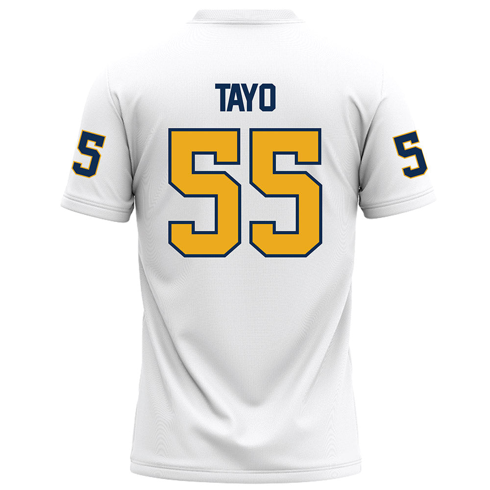 UTC - NCAA Football : Ky Tayo - White Football Jersey-1