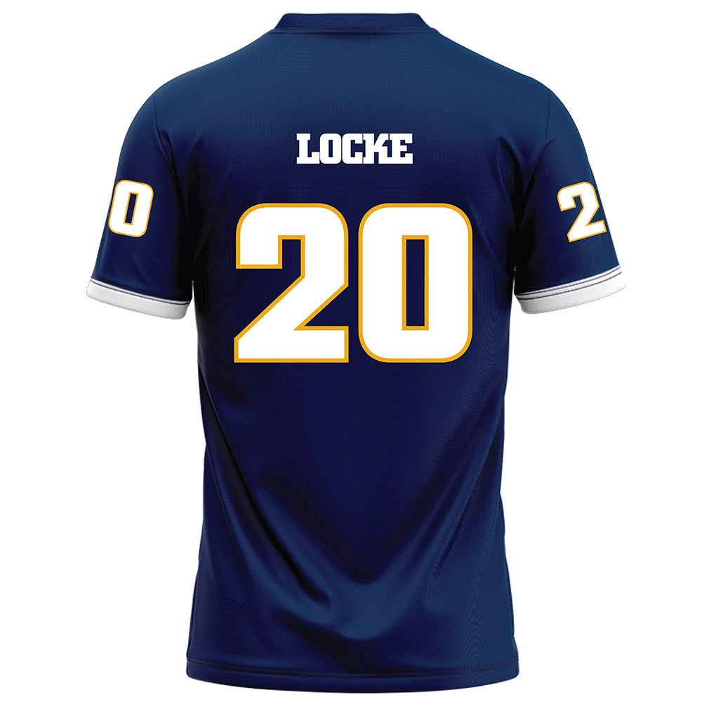 UTC - NCAA Football : Solomon Locke - Navy Football Jersey-1