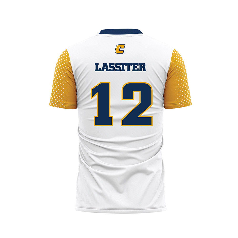 UTC - NCAA Women's Soccer : Elle Lassiter - White Soccer Jersey-1