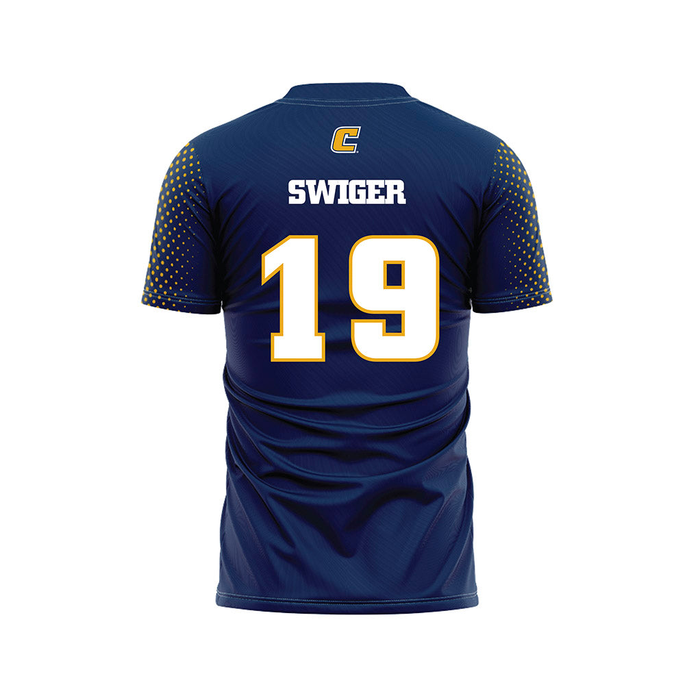 UTC - NCAA Women's Soccer : Brenna Swiger - Navy Soccer Jersey
