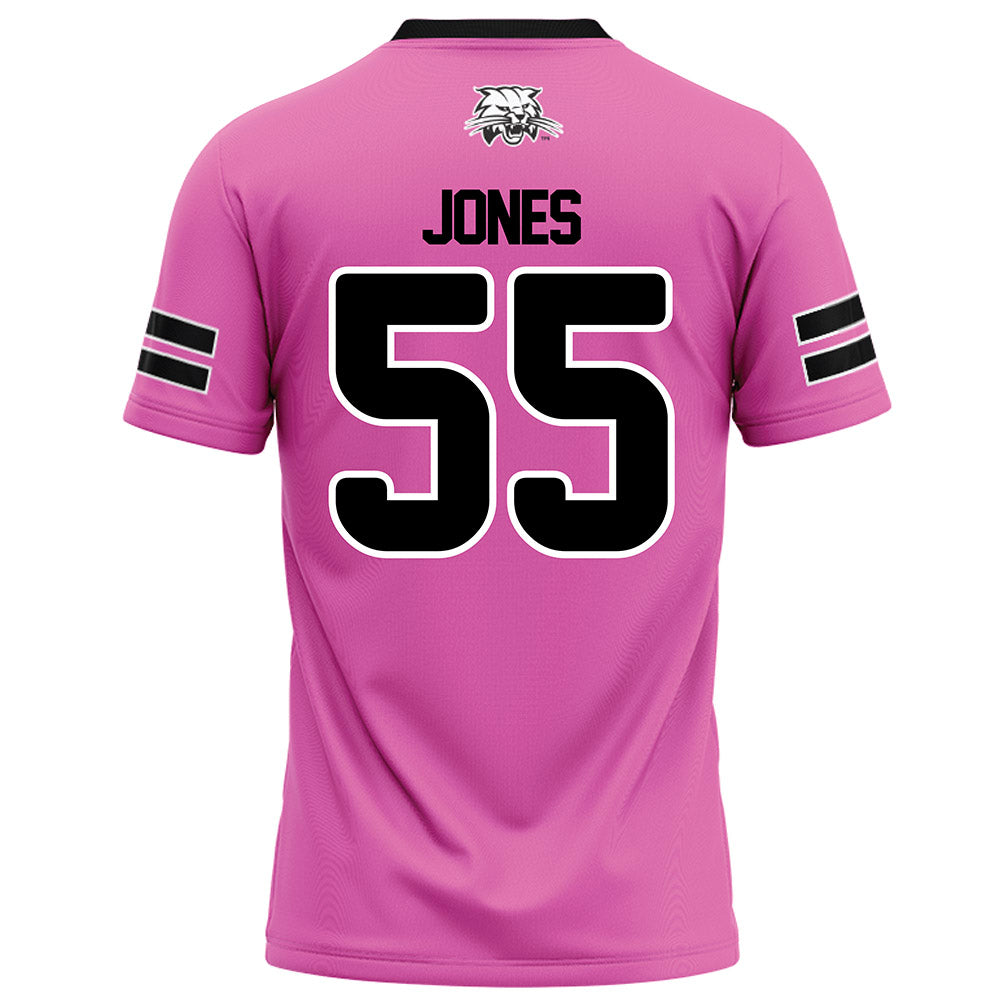 Ohio - NCAA Football : Jordon Jones - Pink Football Jersey