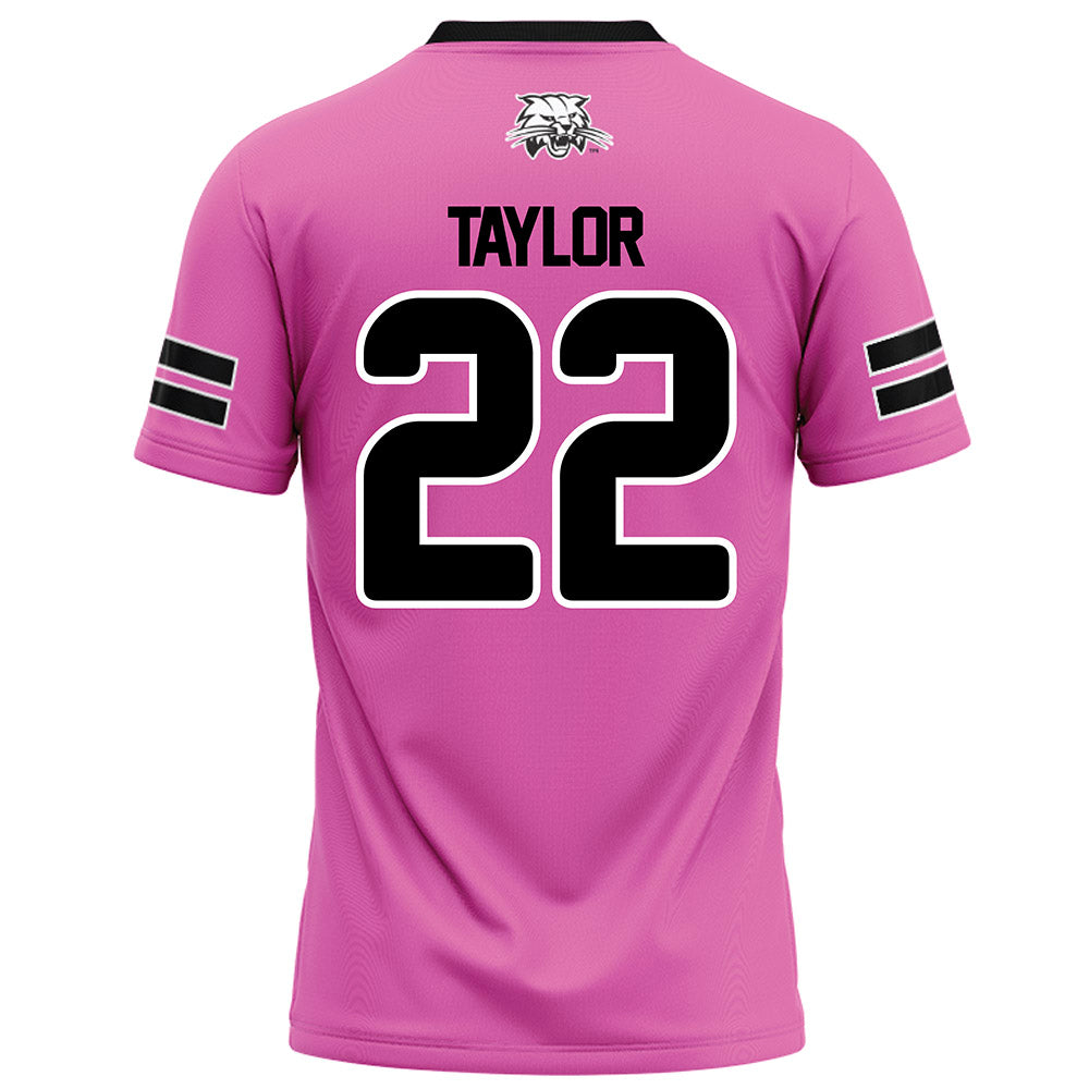 Ohio - NCAA Football : Michael Taylor - Pink Football Jersey-1