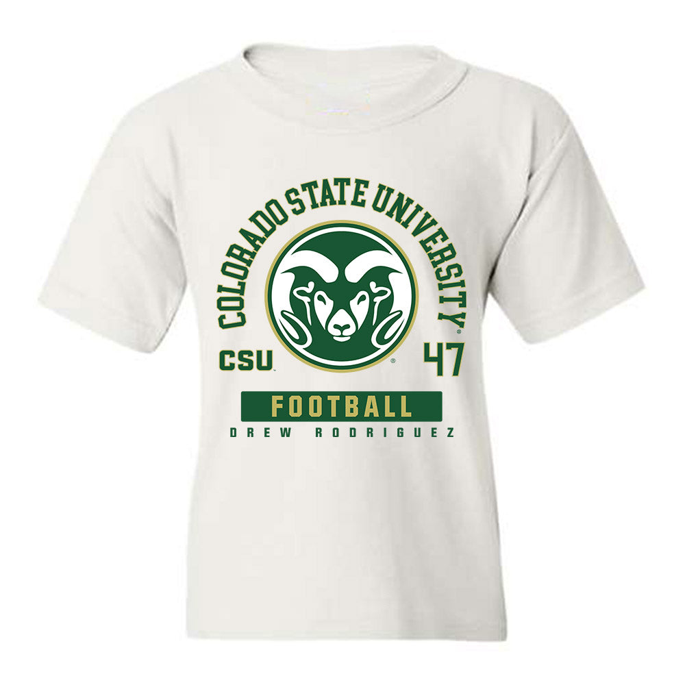 Colorado State - NCAA Football : Drew Rodriguez - Youth T-Shirt