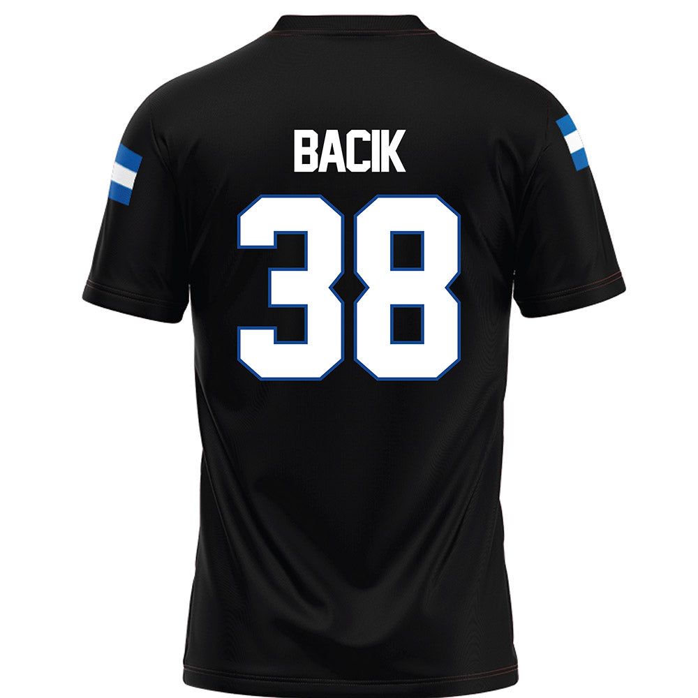 Grand Valley - NCAA Football : Mathew Bacik - Black Football Jersey-1