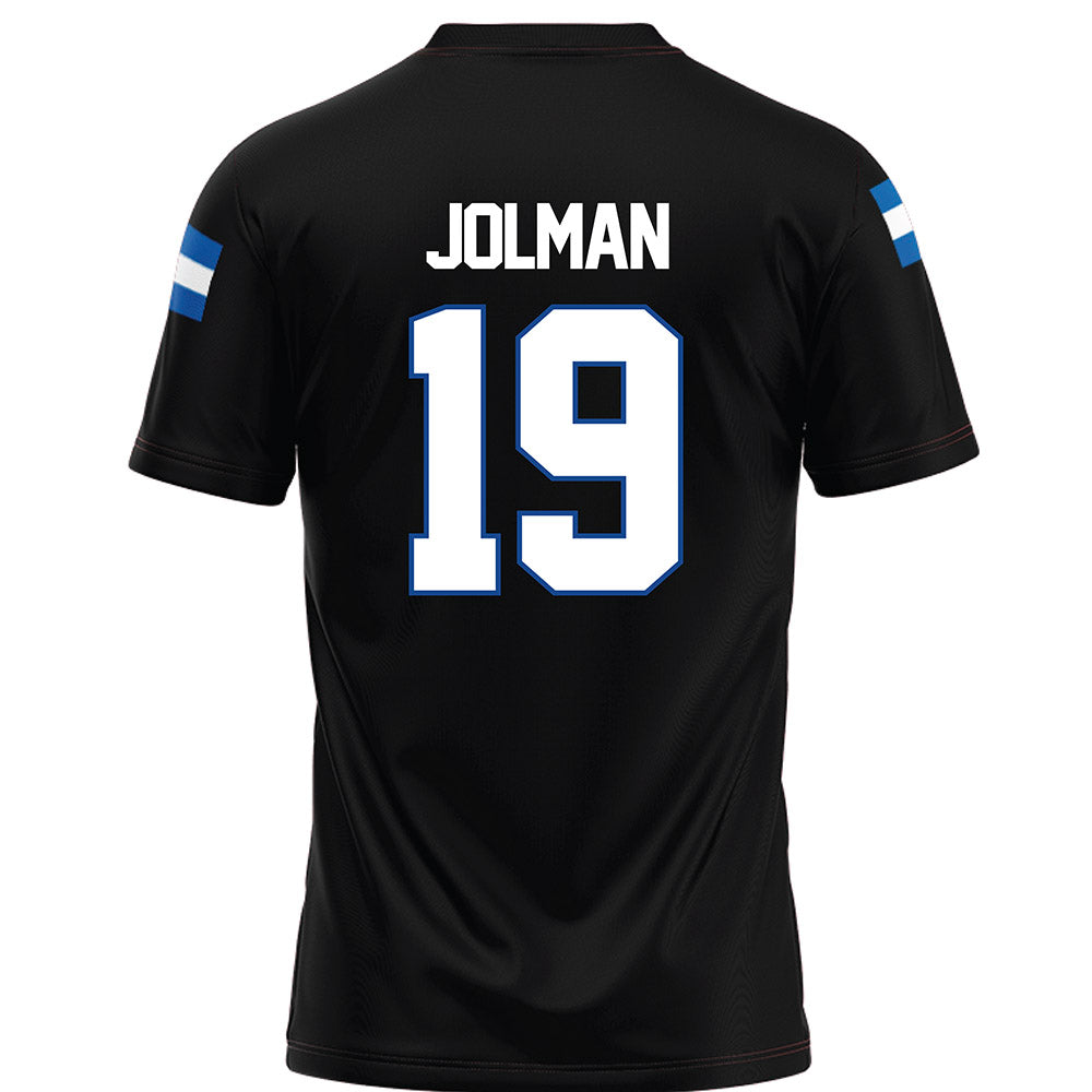 Grand Valley - NCAA Football : Paschal Jolman - Black Football Jersey-1