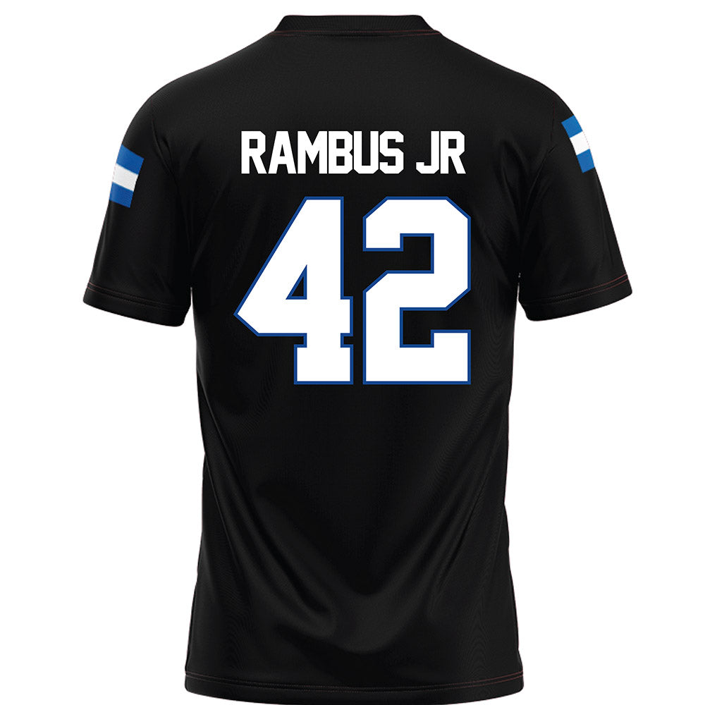 Grand Valley - NCAA Football : Antuane Rambus Jr - Black Football Jersey-1