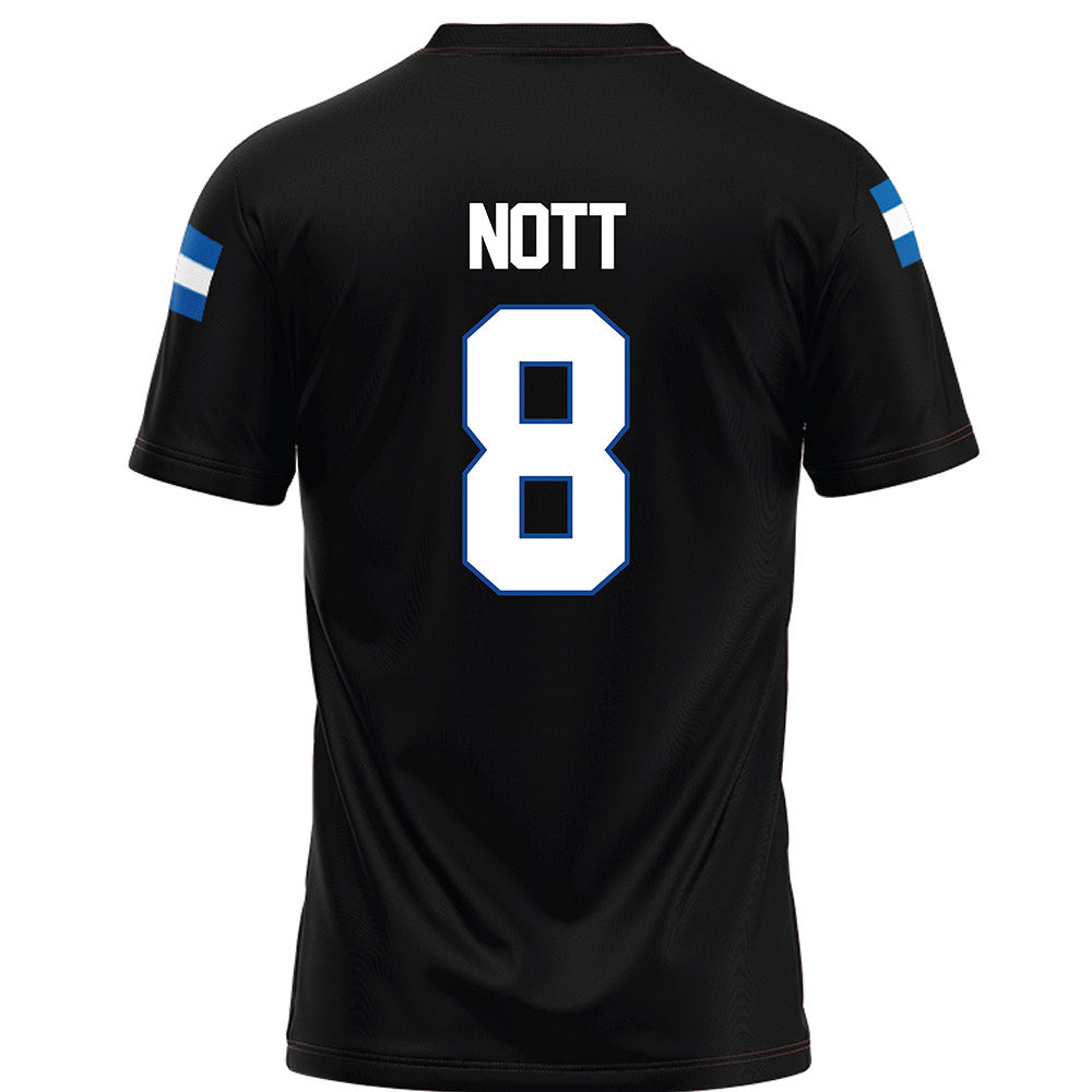 Grand Valley - NCAA Football : Kyle Nott - Black Football Jersey-1