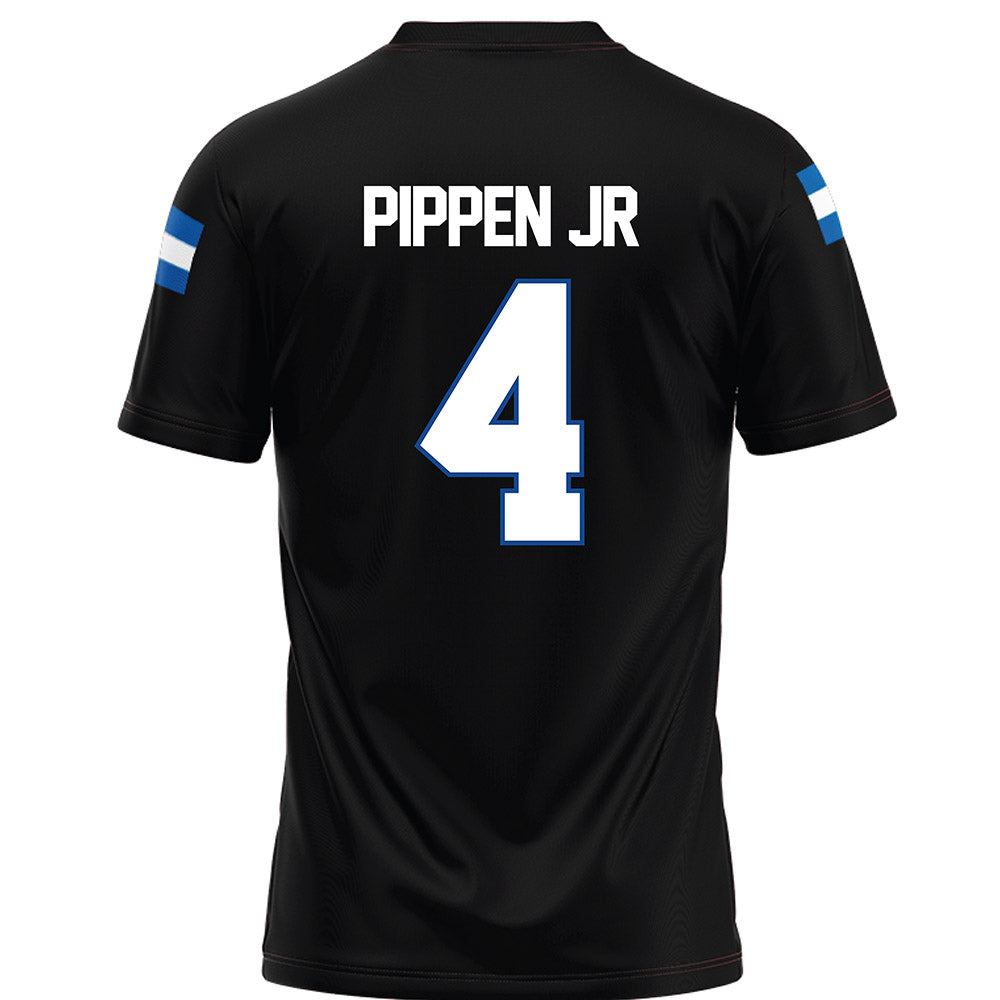 Grand Valley - NCAA Football : Deonte Pippen Jr - Black Football Jersey-1