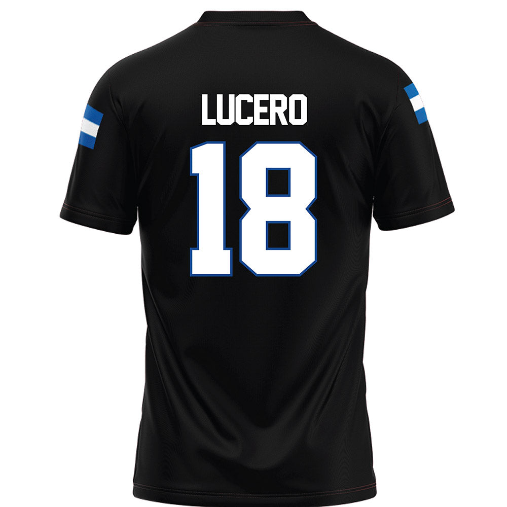 Grand Valley - NCAA Football : Aidan Lucero - Black Football Jersey-1