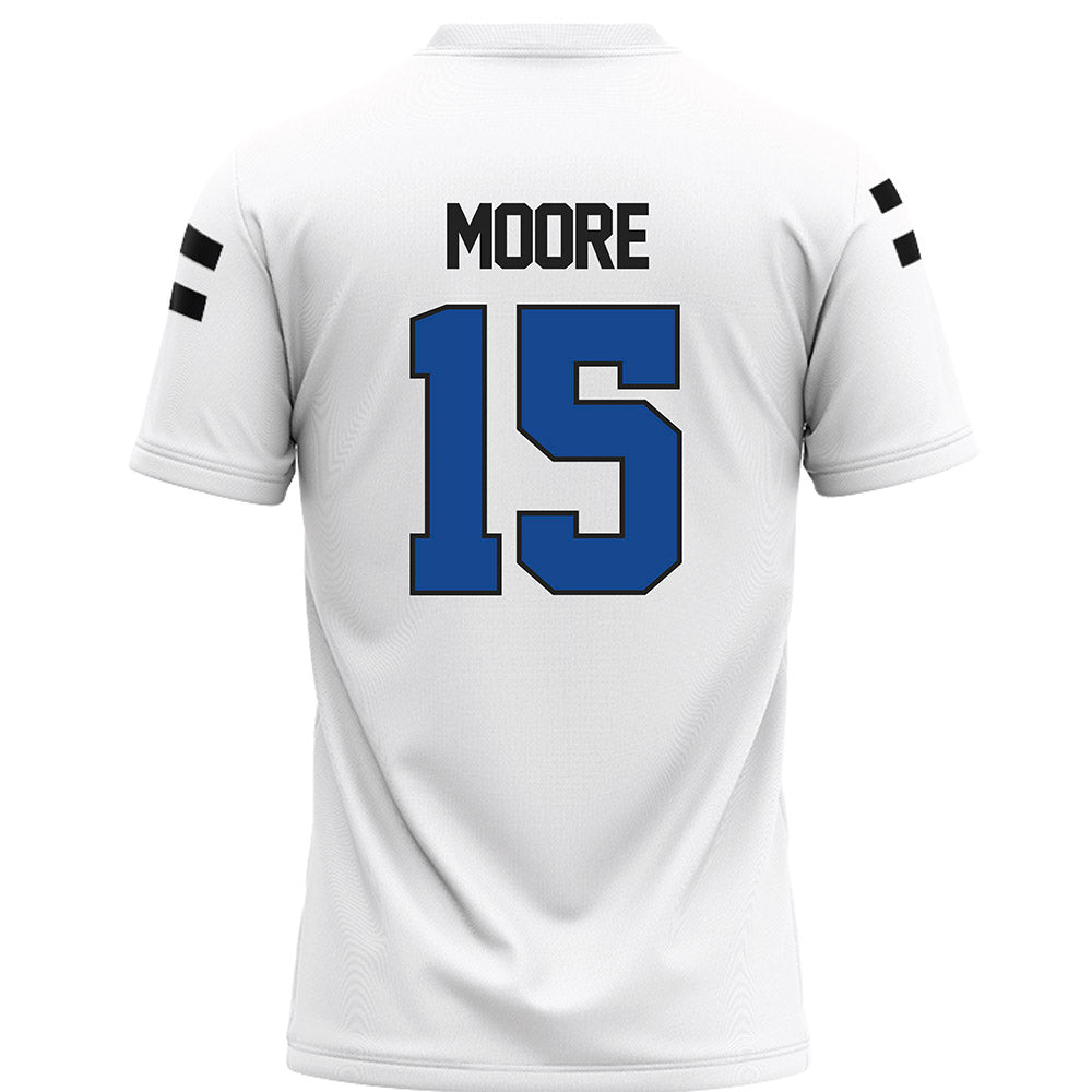 Grand Valley - NCAA Football : Avery Moore - White Football Jersey-1