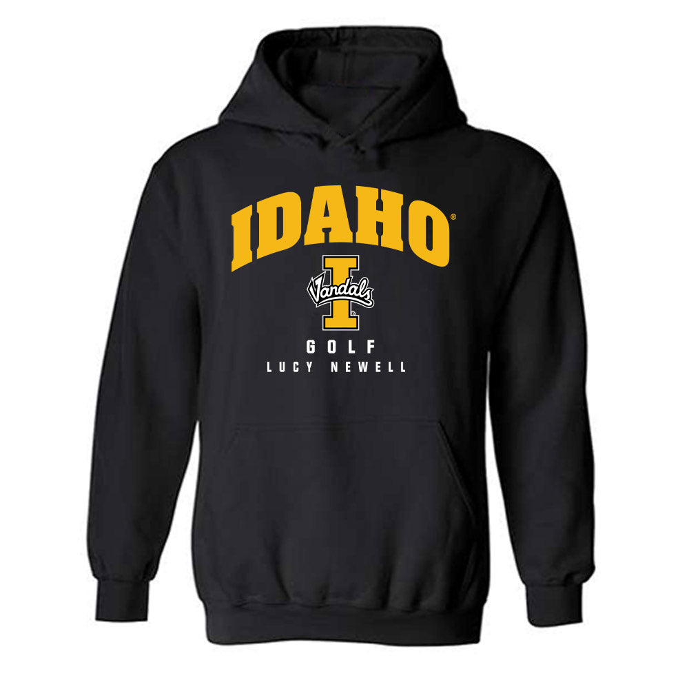 Idaho - NCAA Women's Golf : Lucy Newell - Classic Fashion Shersey Hooded Sweatshirt-0