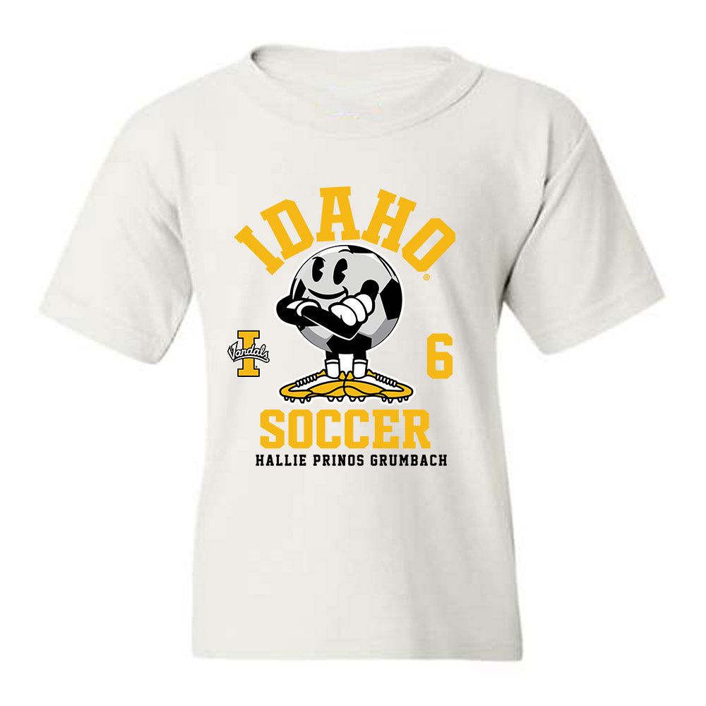 Idaho - NCAA Women's Soccer : Hallie Prinos Grumbach - Youth T-Shirt