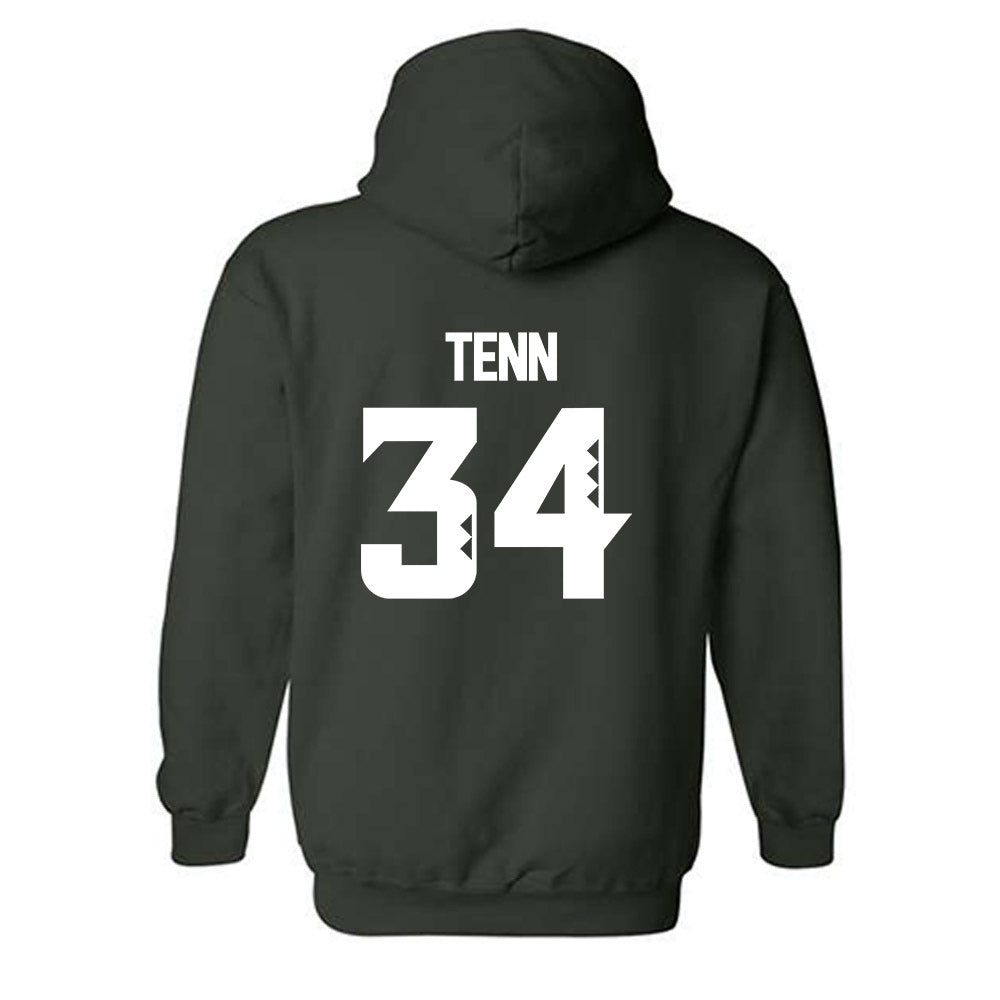 Hawaii - NCAA Baseball : Zacary Tenn - Classic Shersey Hooded Sweatshirt-1