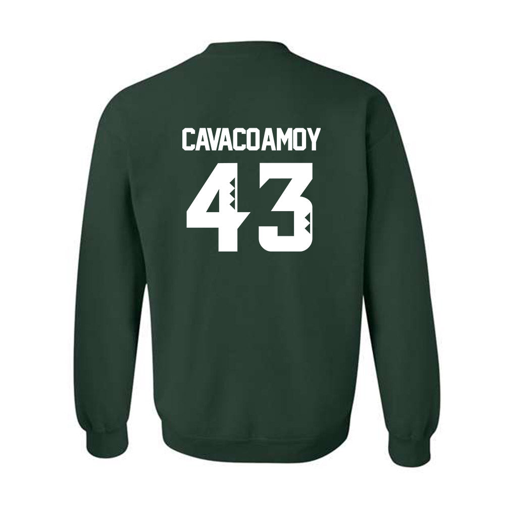 Hawaii - NCAA Football : Alika Cavaco-Amoy - Classic Shersey Crewneck Sweatshirt-1