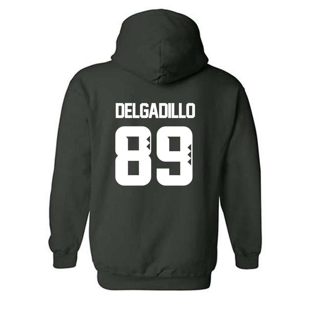 Hawaii - NCAA Football : Nick Delgadillo - Classic Shersey Hooded Sweatshirt-1