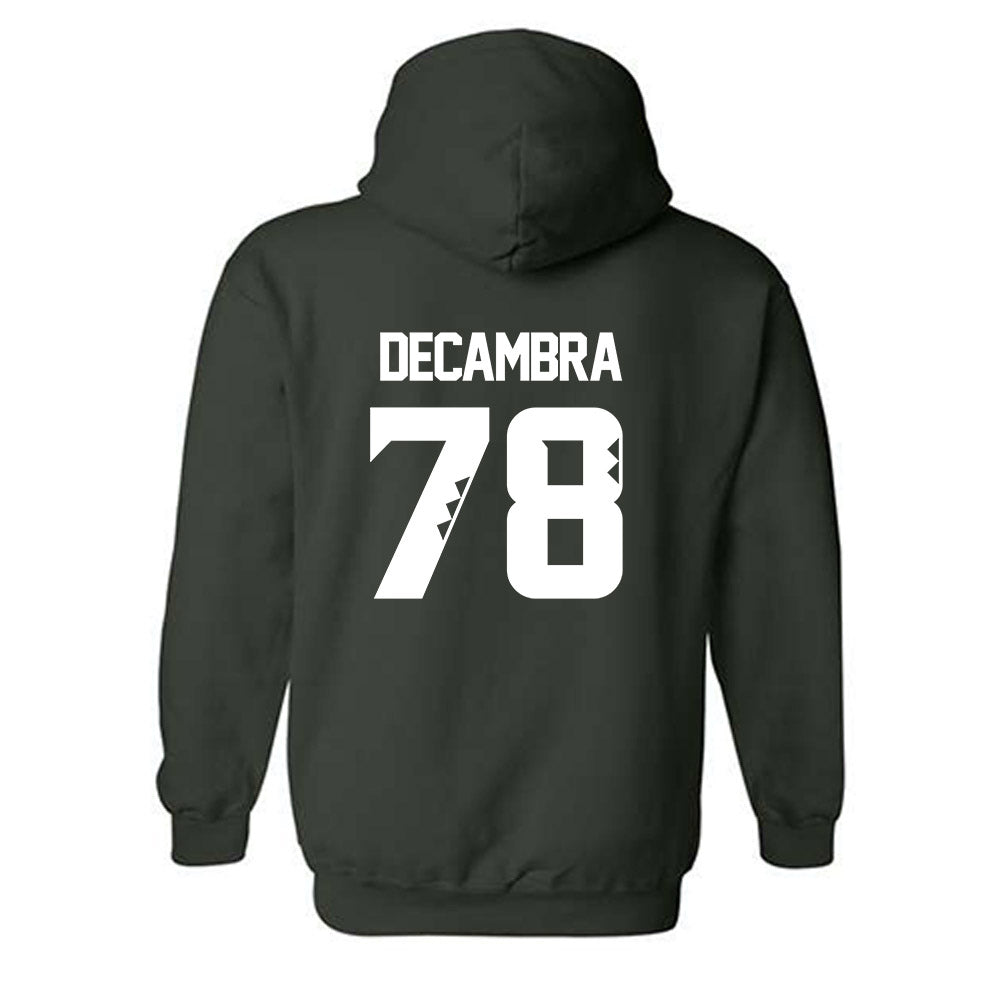 Hawaii - NCAA Football : Blaine Decambra - Classic Shersey Hooded Sweatshirt-1