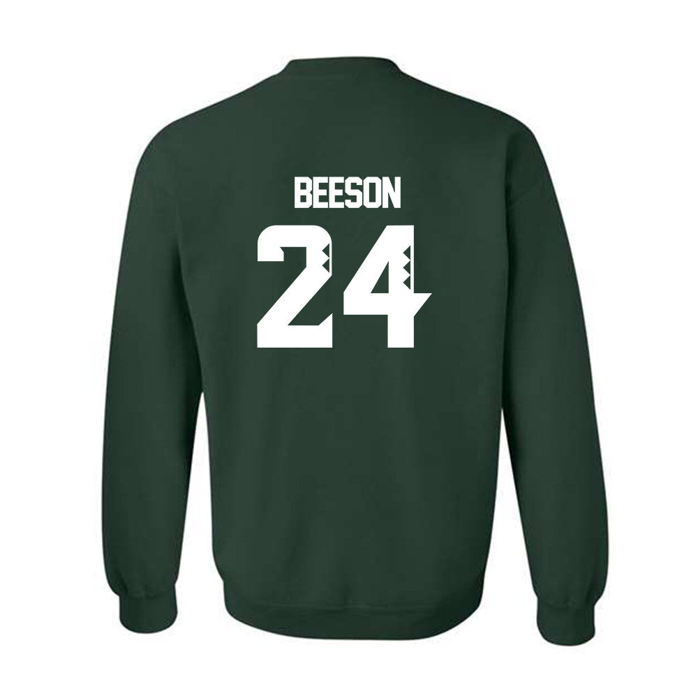 Hawaii - NCAA Baseball : Britton Beeson - Classic Shersey Crewneck Sweatshirt-1