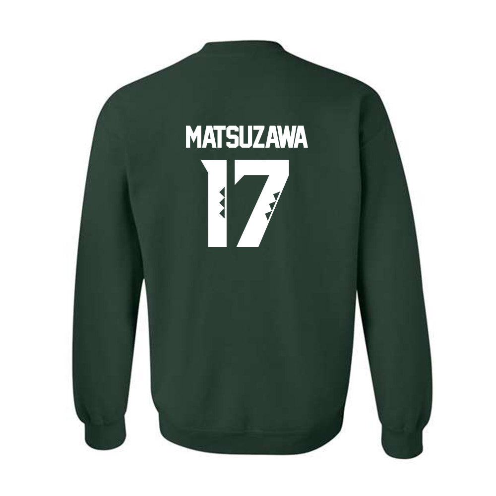 Hawaii - NCAA Football : Kansei Matsuzawa - Classic Shersey Crewneck Sweatshirt-1