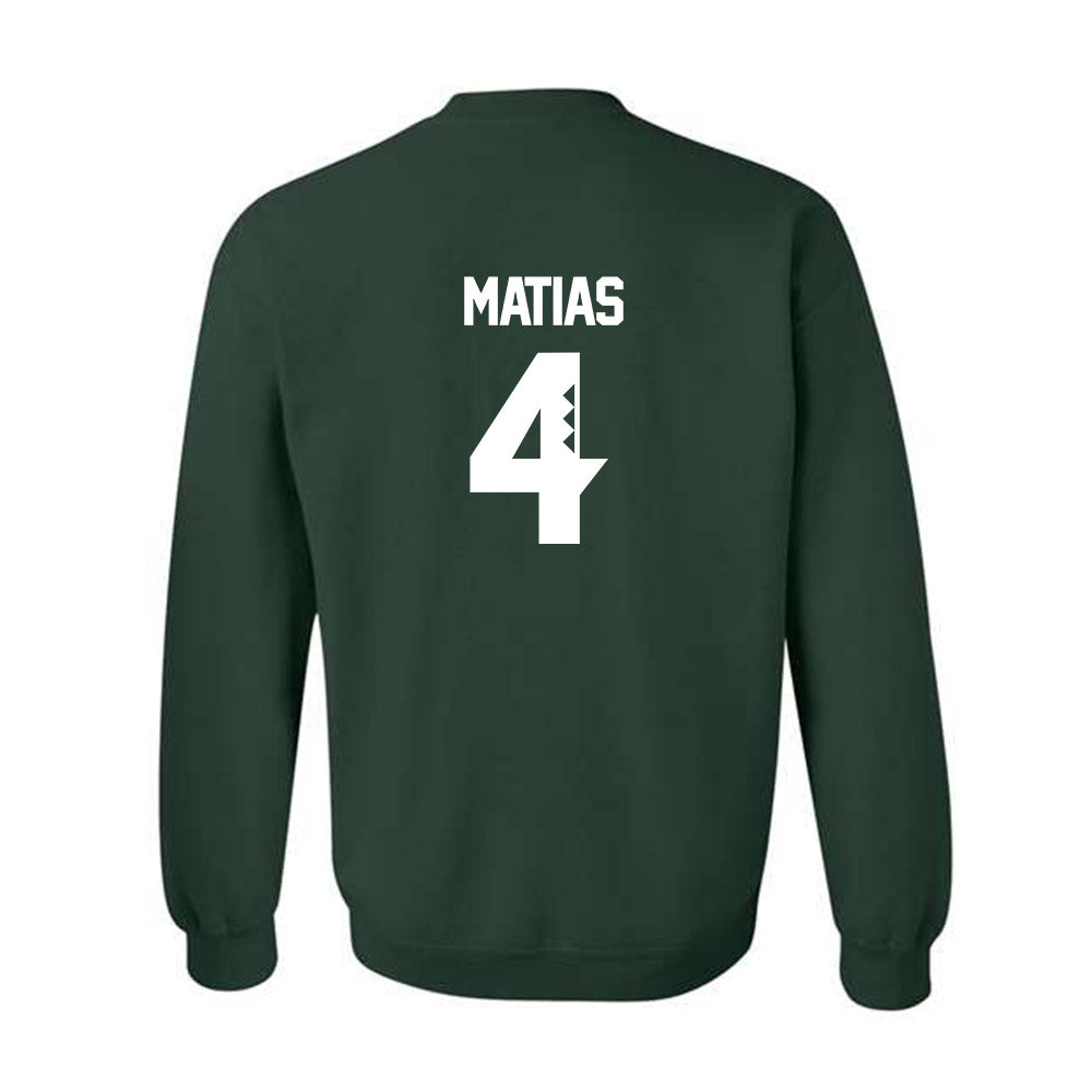 Hawaii - NCAA Women's Volleyball : Jackie Matias - Classic Shersey Crewneck Sweatshirt-1