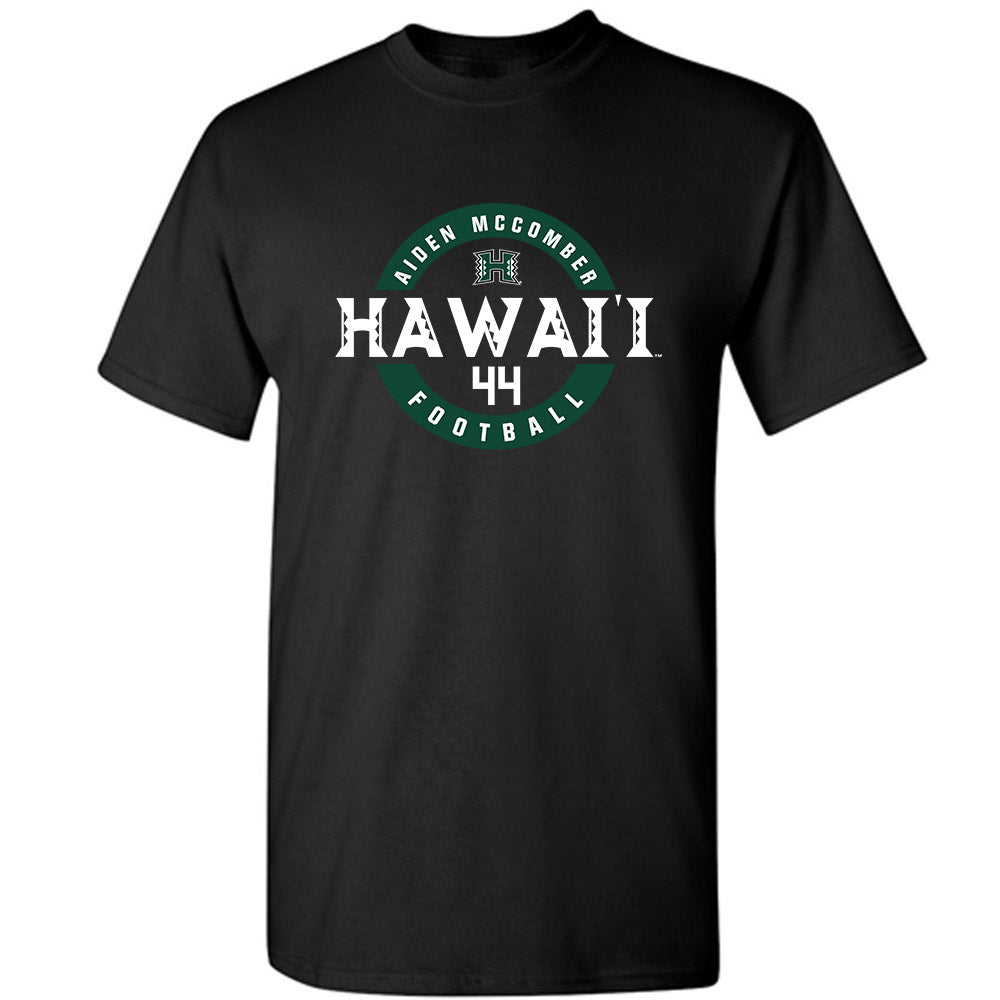 Hawaii - NCAA Football : aiden mccomber - Classic Fashion Shersey T-Shirt-0