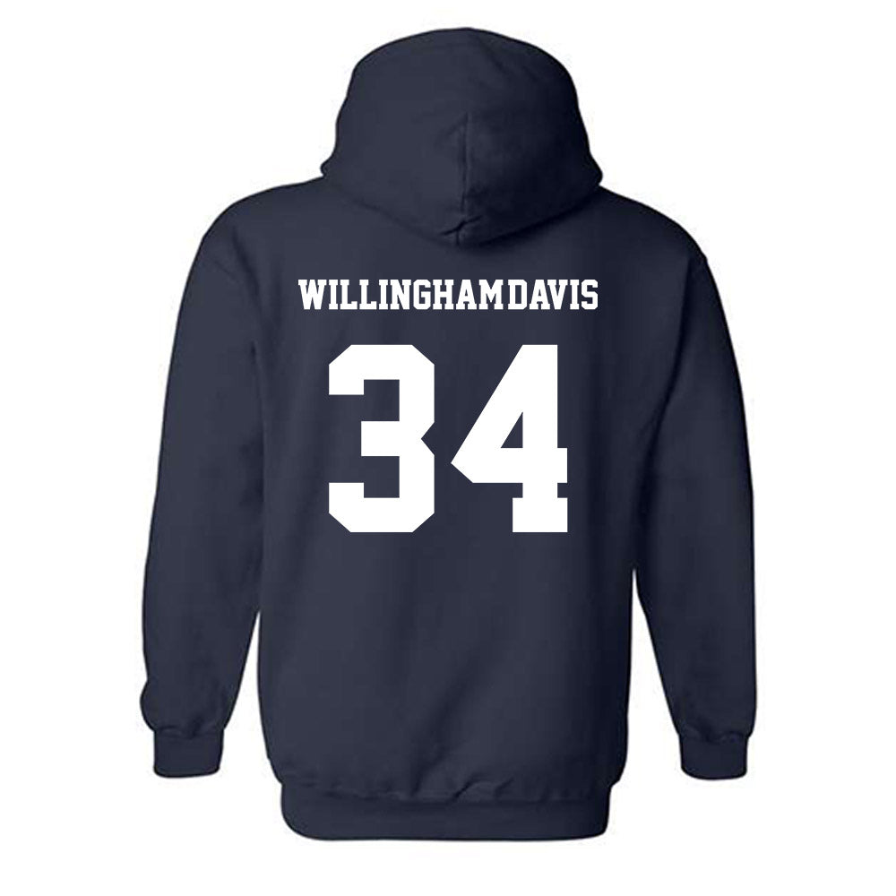 BU - NCAA Football : Zac Willingham-Davis - Classic Shersey Hooded Sweatshirt-1