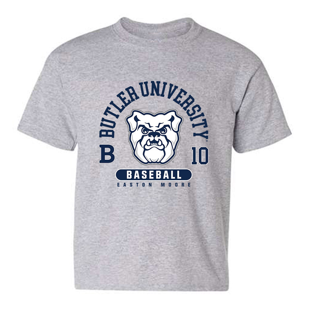 Butler - NCAA Baseball : Easton Moore - Classic Fashion Shersey Youth T-Shirt-0