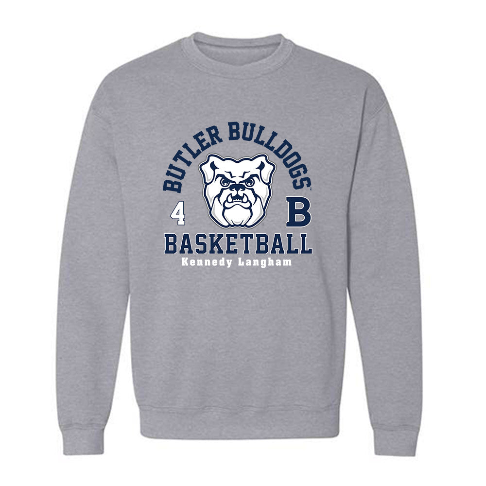 BU - NCAA Women's Basketball : Kennedy Langham - Classic Fashion Shersey Crewneck Sweatshirt-0