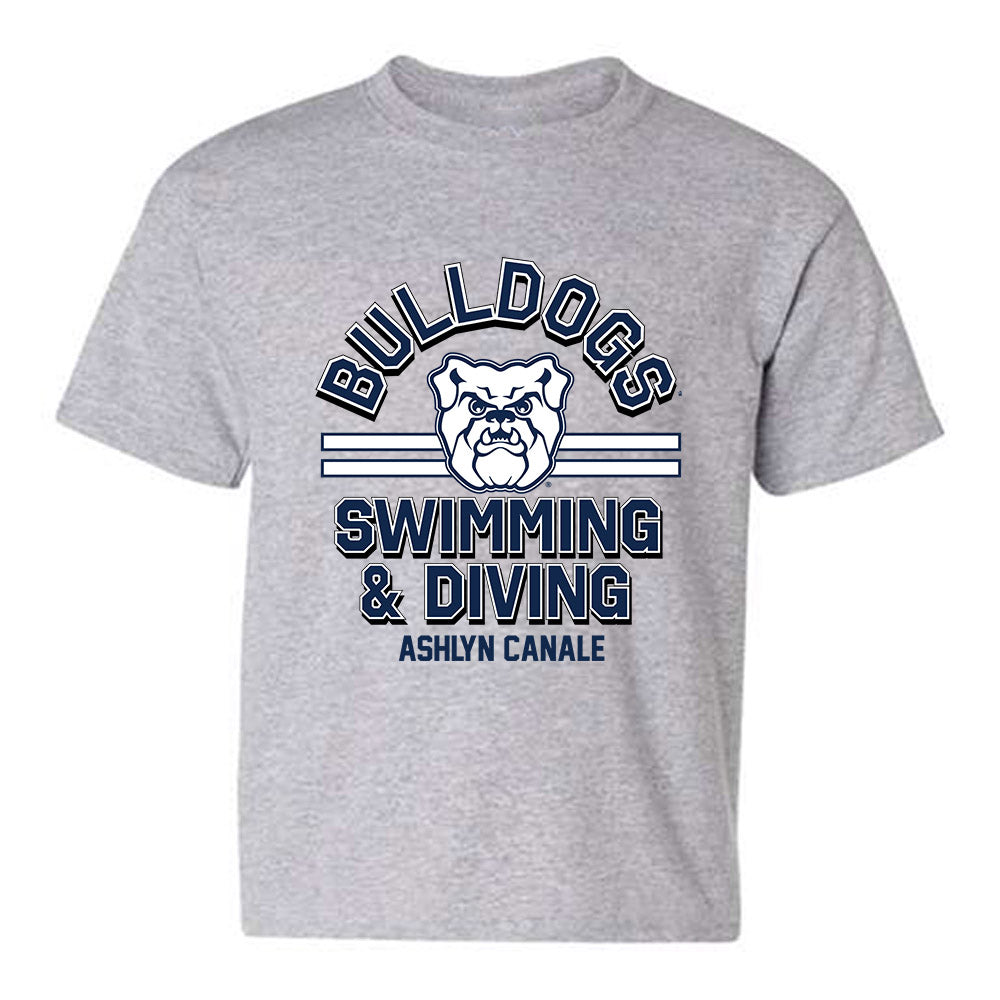 Butler - NCAA Women's Swimming & Diving : Ashlyn Canale - Classic Fashion Shersey Youth T-Shirt-0