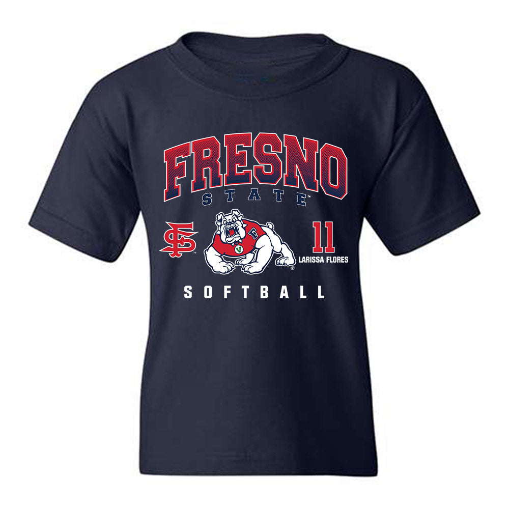 Fresno State - NCAA Softball : Larissa Flores - Classic Fashion Shersey Youth T-Shirt-0