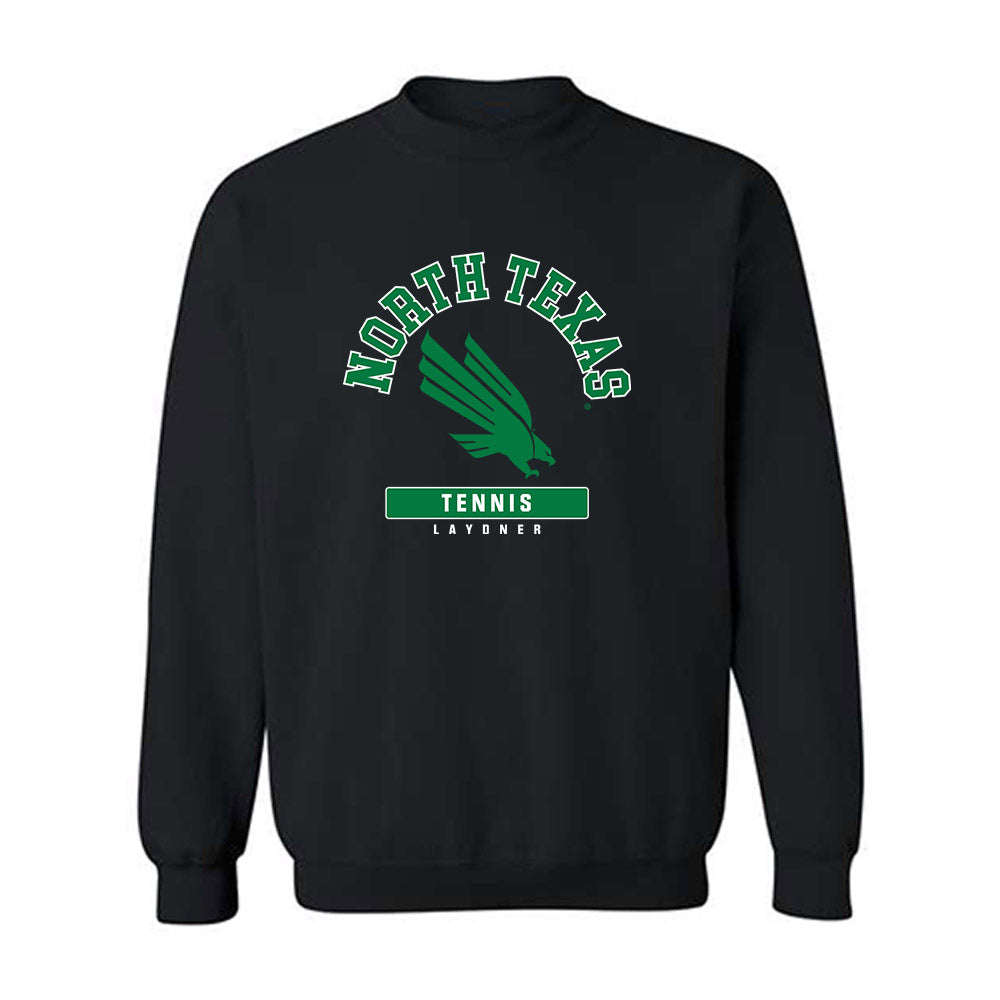 North Texas - NCAA Women's Tennis : Carolina Laydner - Fashion Shersey Crewneck Sweatshirt-0