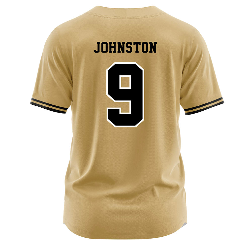 Vanderbilt - NCAA Baseball : Brodie Johnston - Gold Jersey-1