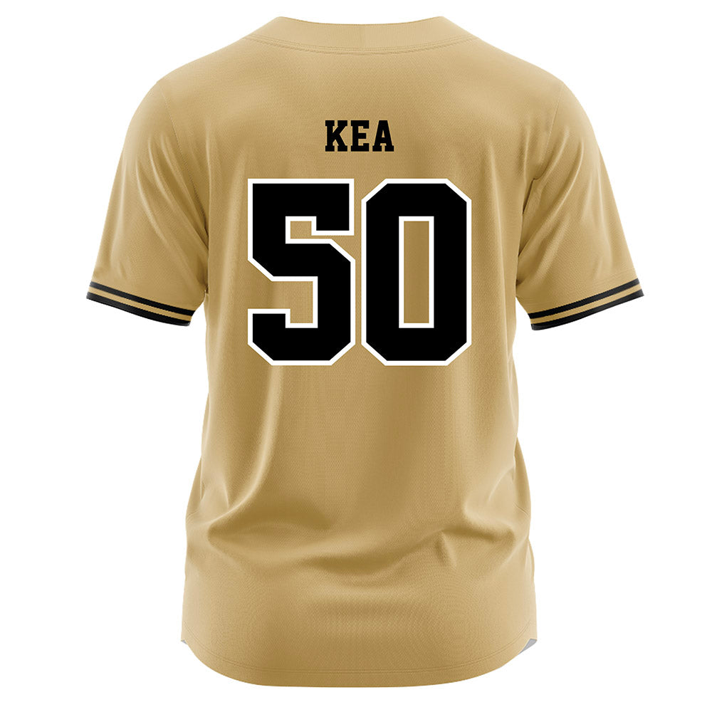 Vanderbilt - NCAA Baseball : Jaydon Kea - Gold Jersey-1