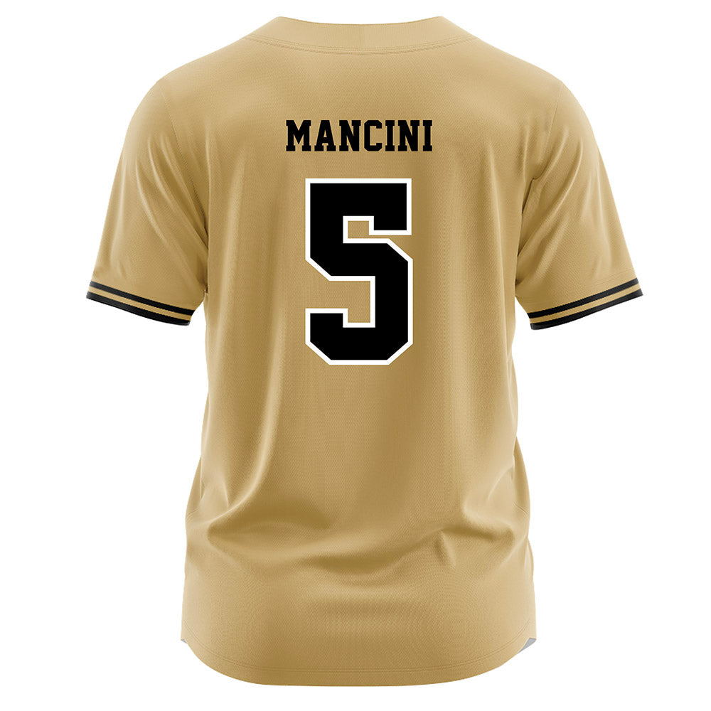 Vanderbilt - NCAA Baseball : Mike Mancini - Gold Jersey-1