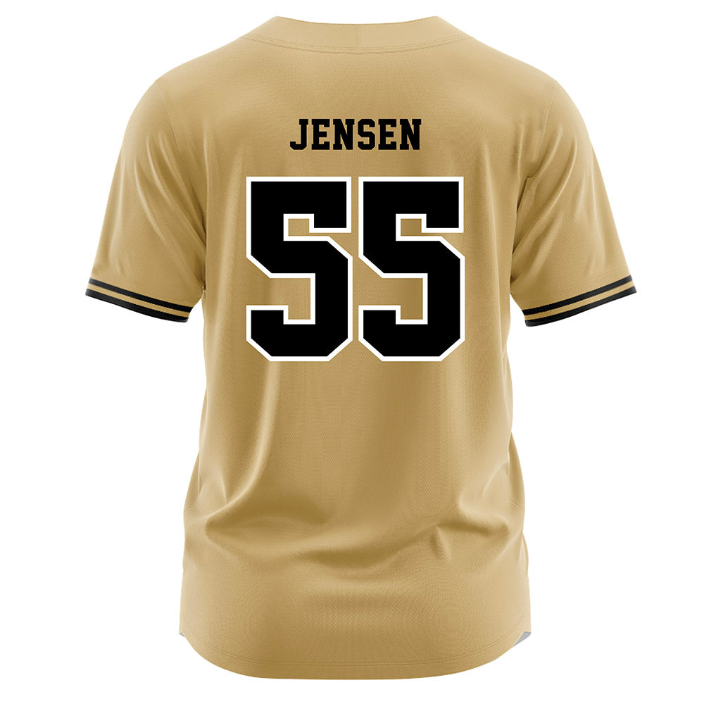 Vanderbilt - NCAA Baseball : Max Jensen - Gold Jersey-1