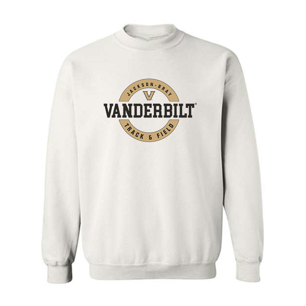 Vanderbilt - NCAA Women's Track & Field : London Jackson-Bray - Classic Fashion Shersey Crewneck Sweatshirt-0