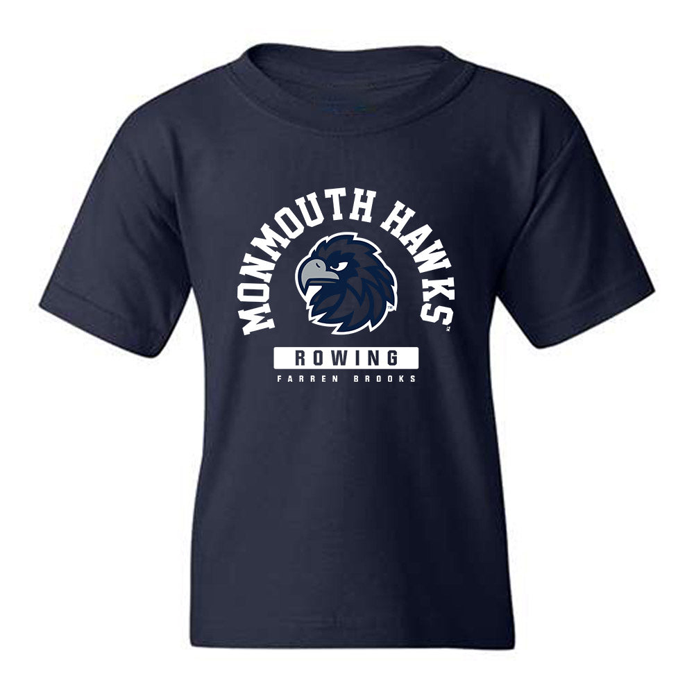 Monmouth - NCAA Women's Rowing : Farren Brooks - Classic Fashion Shersey Youth T-Shirt-0