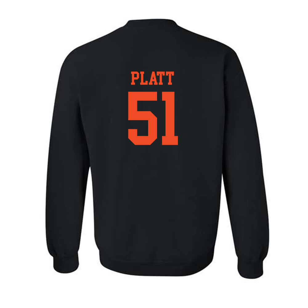 Campbell - NCAA Football : Julian Platt - Classic Shersey Crewneck Sweatshirt-1