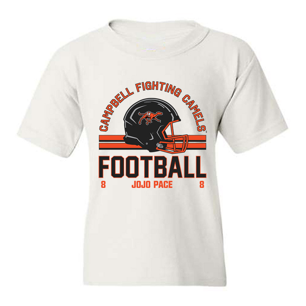 Campbell - NCAA Football : Jojo Pace - Classic Fashion Shersey Youth T-Shirt-0