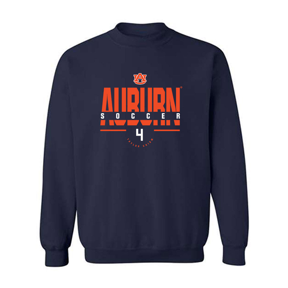 Auburn - NCAA Women's Soccer : Taylor Chism - Classic Fashion Shersey Crewneck Sweatshirt-0