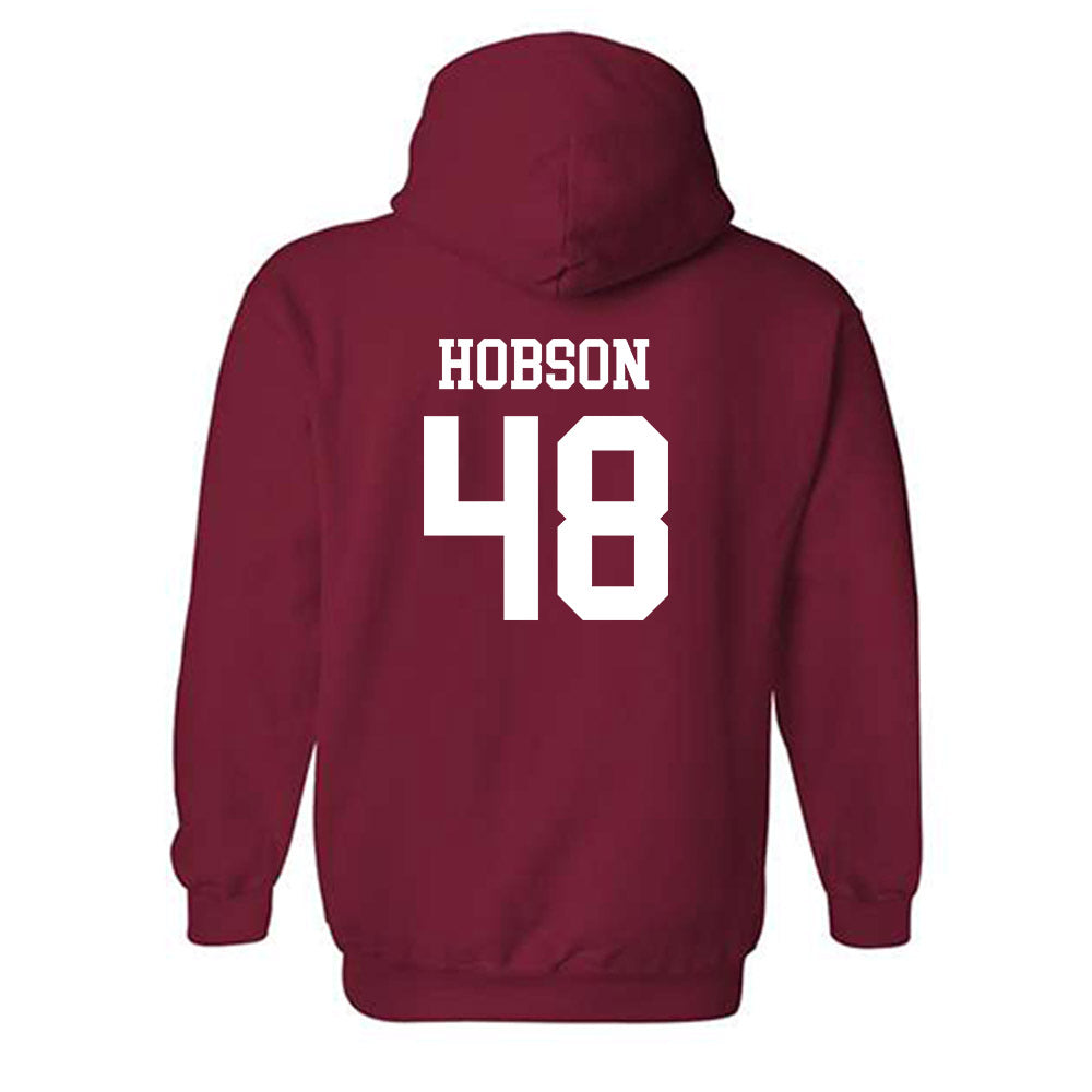 Alabama - NCAA Football : Jayden Hobson - Classic Shersey Hooded Sweatshirt-1