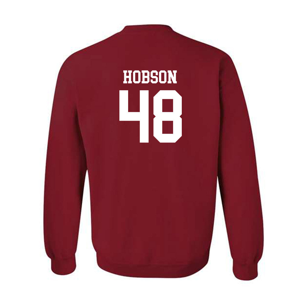 Alabama - NCAA Football : Jayden Hobson - Classic Shersey Crewneck Sweatshirt-1