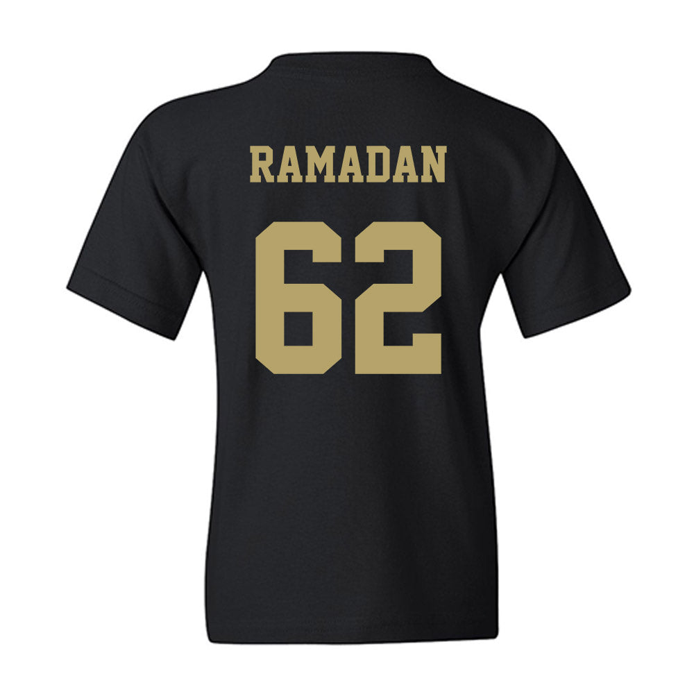 JMU - NCAA Football : Ibraheem Ramadan - Fashion Shersey Youth T-Shirt-1