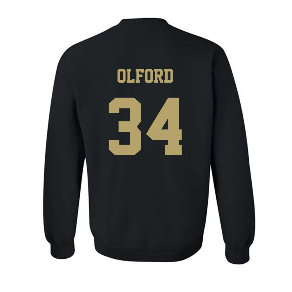 JMU - NCAA Football : Jamal Olford - Fashion Shersey Crewneck Sweatshirt-1