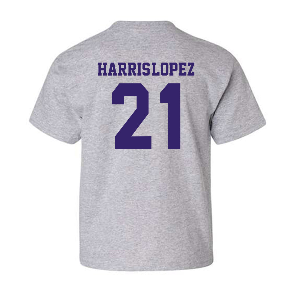 JMU - NCAA Football : Curtis Harris-Lopez - Classic Shersey Youth T-Shirt-1