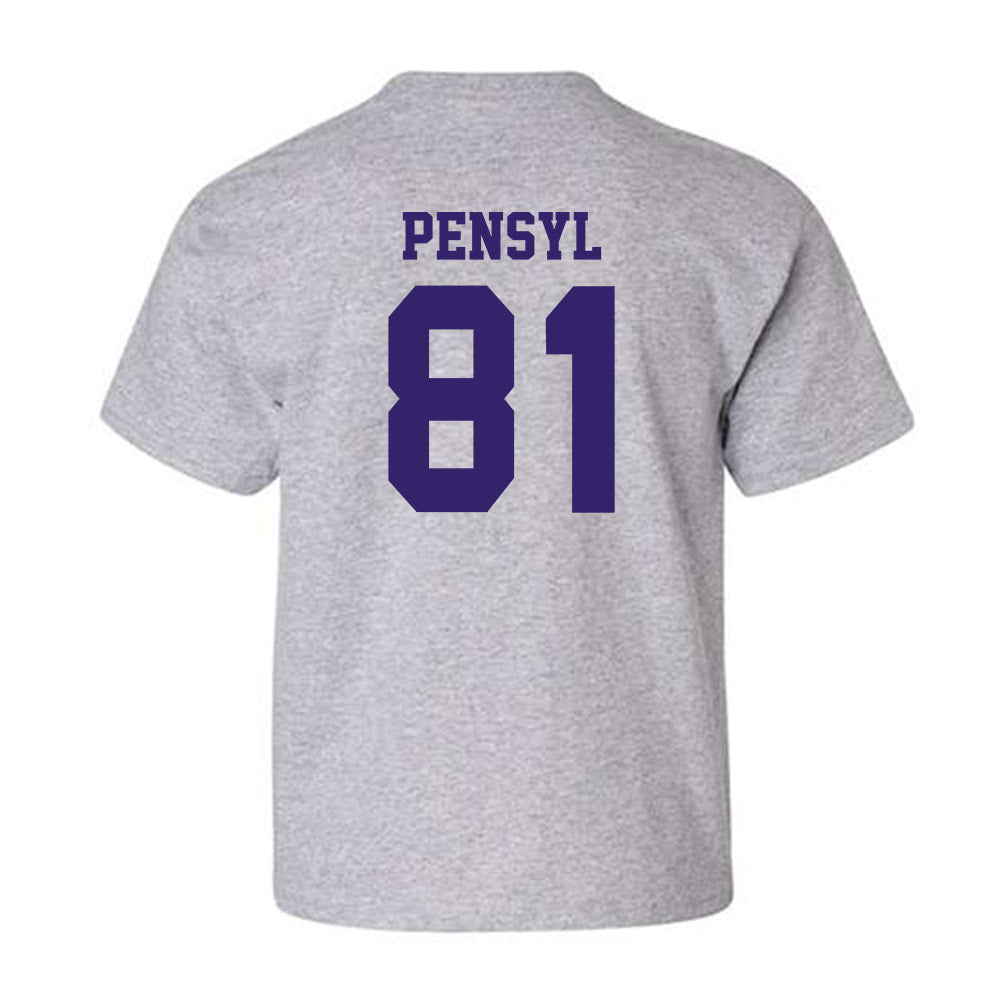JMU - NCAA Football : Chase Pensyl - Classic Shersey Youth T-Shirt-1