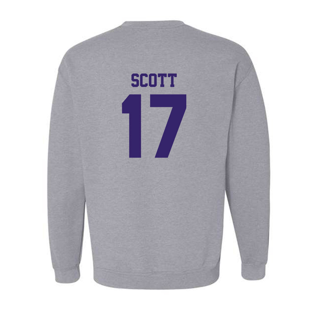 JMU - NCAA Football : Michael Scott - Classic Shersey Crewneck Sweatshirt-1